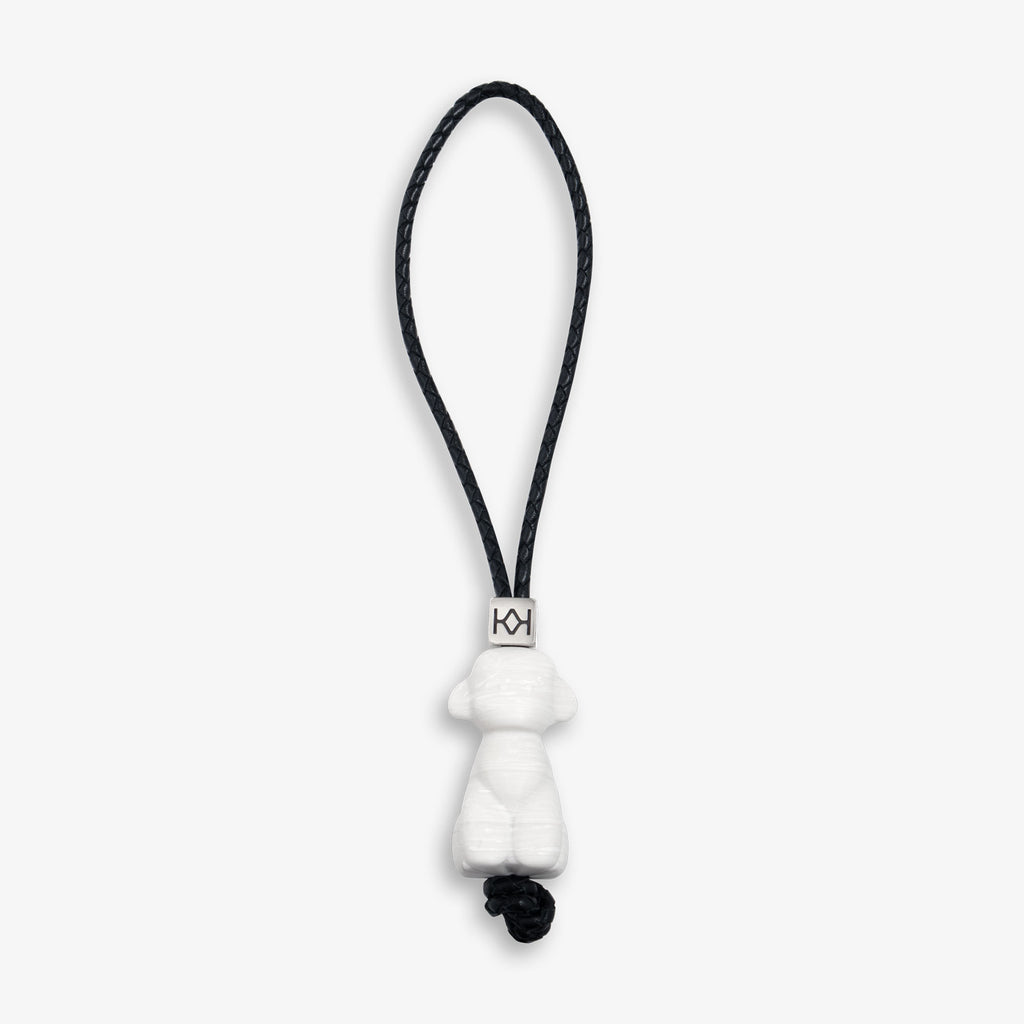 Bag Charm Stone Poodle Topa