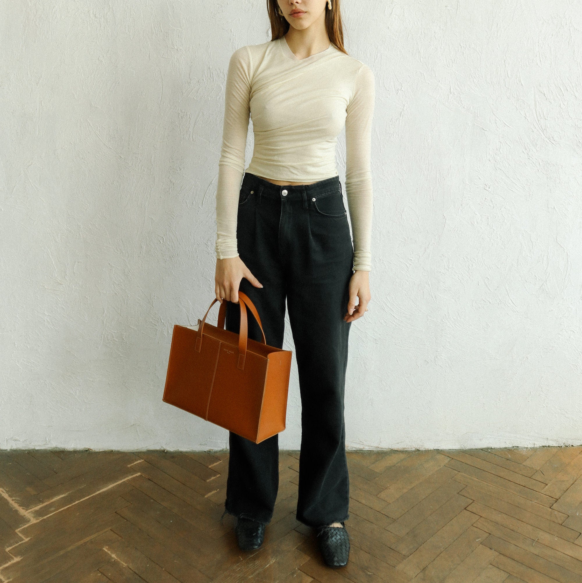 Square Tote Amber