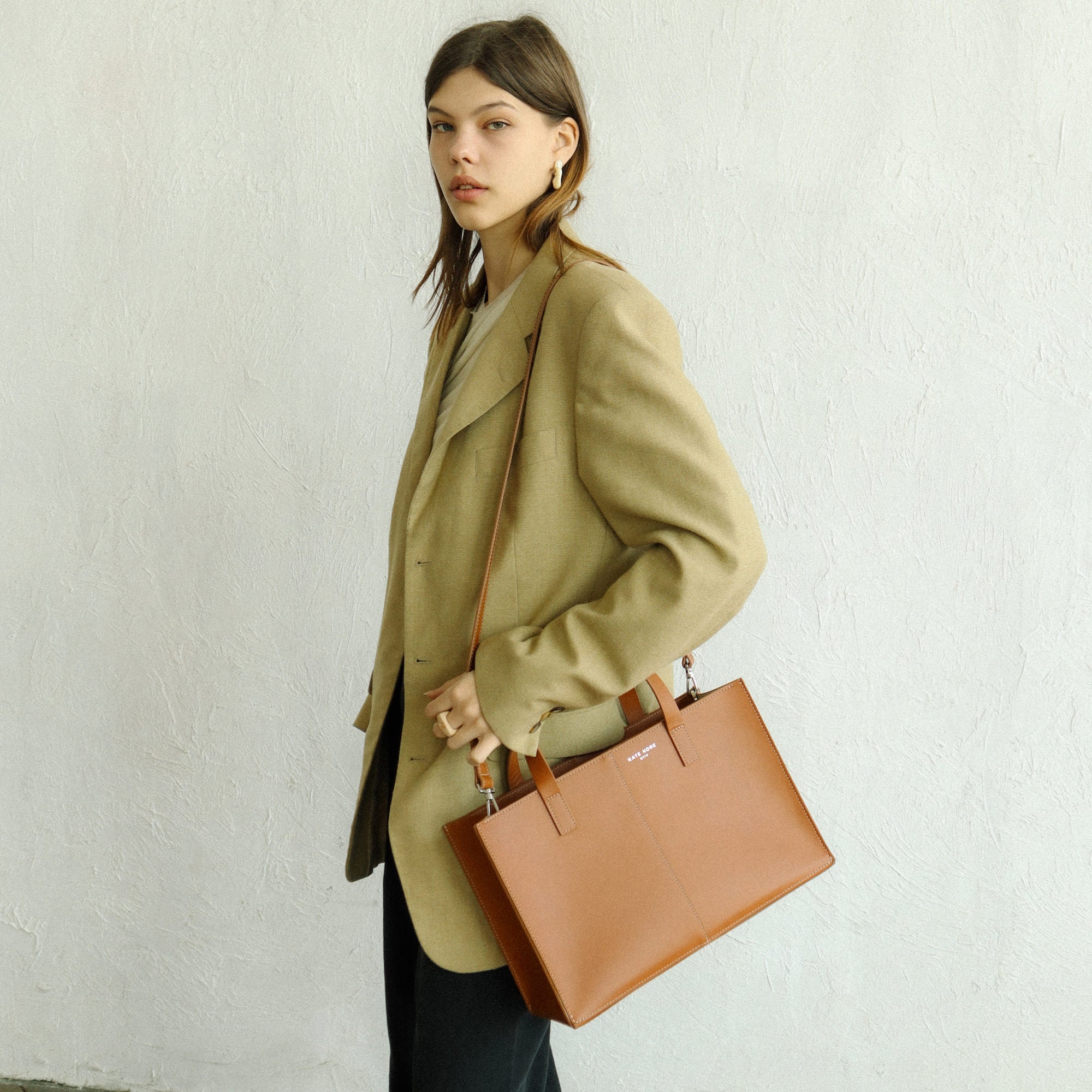 Square Tote Amber