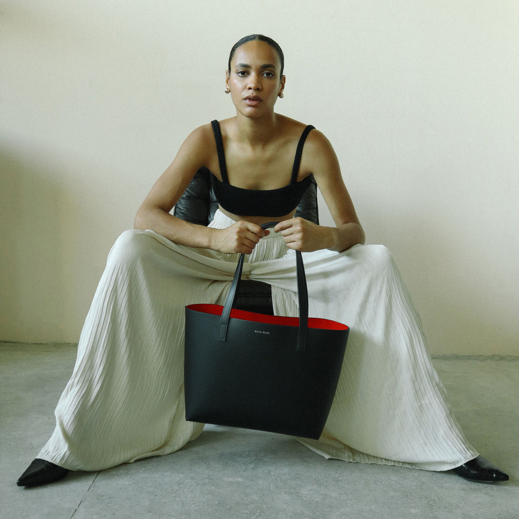 Tote Black / Rossa