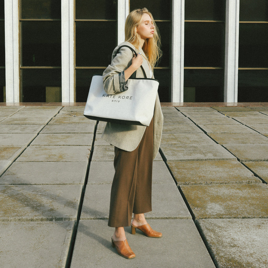 Canvas Logo Tote