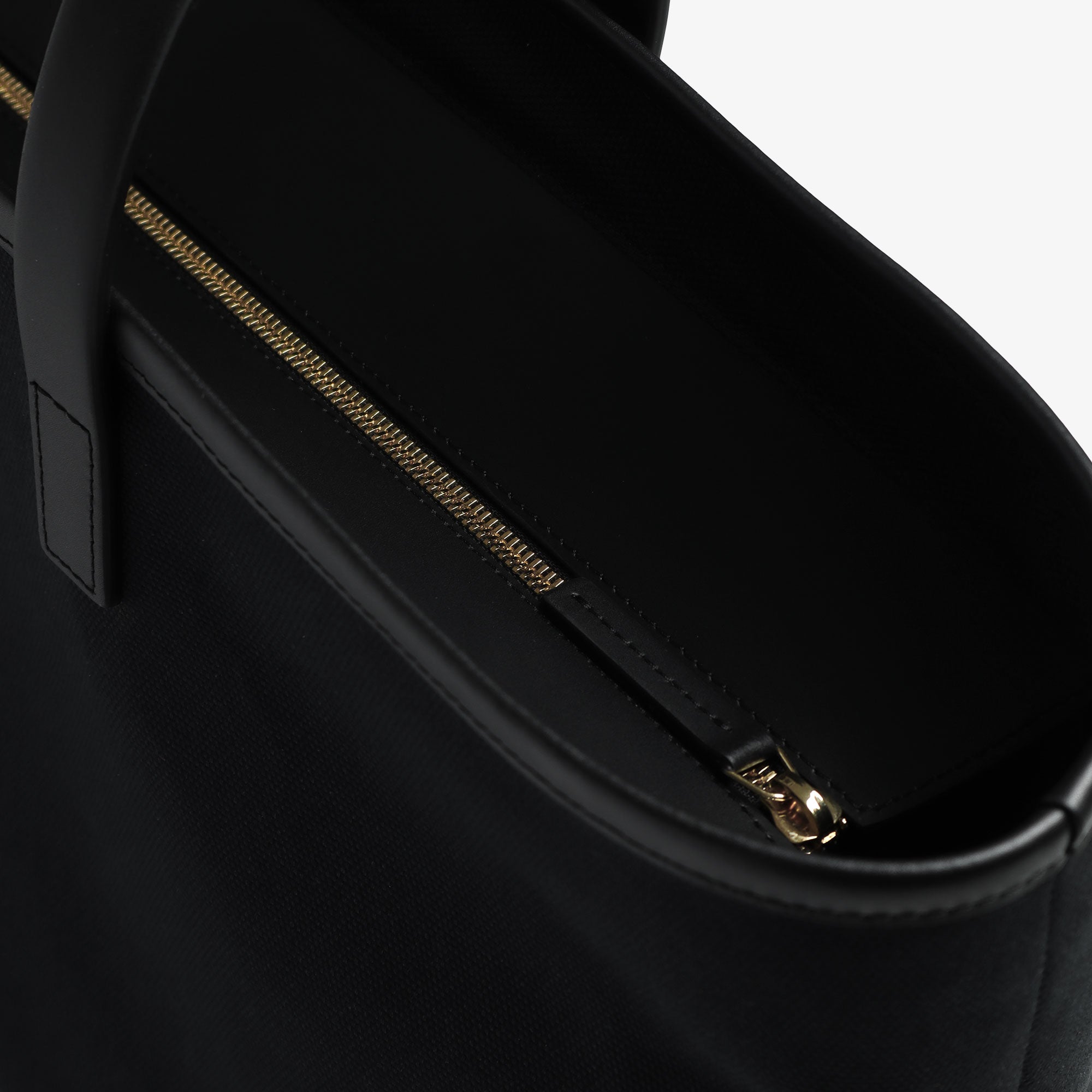 Canvas Logo Tote Black