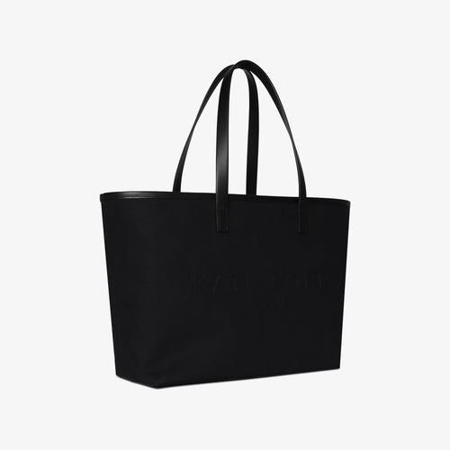 Canvas Logo Tote Black