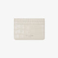 Card Holder Croco Ivory