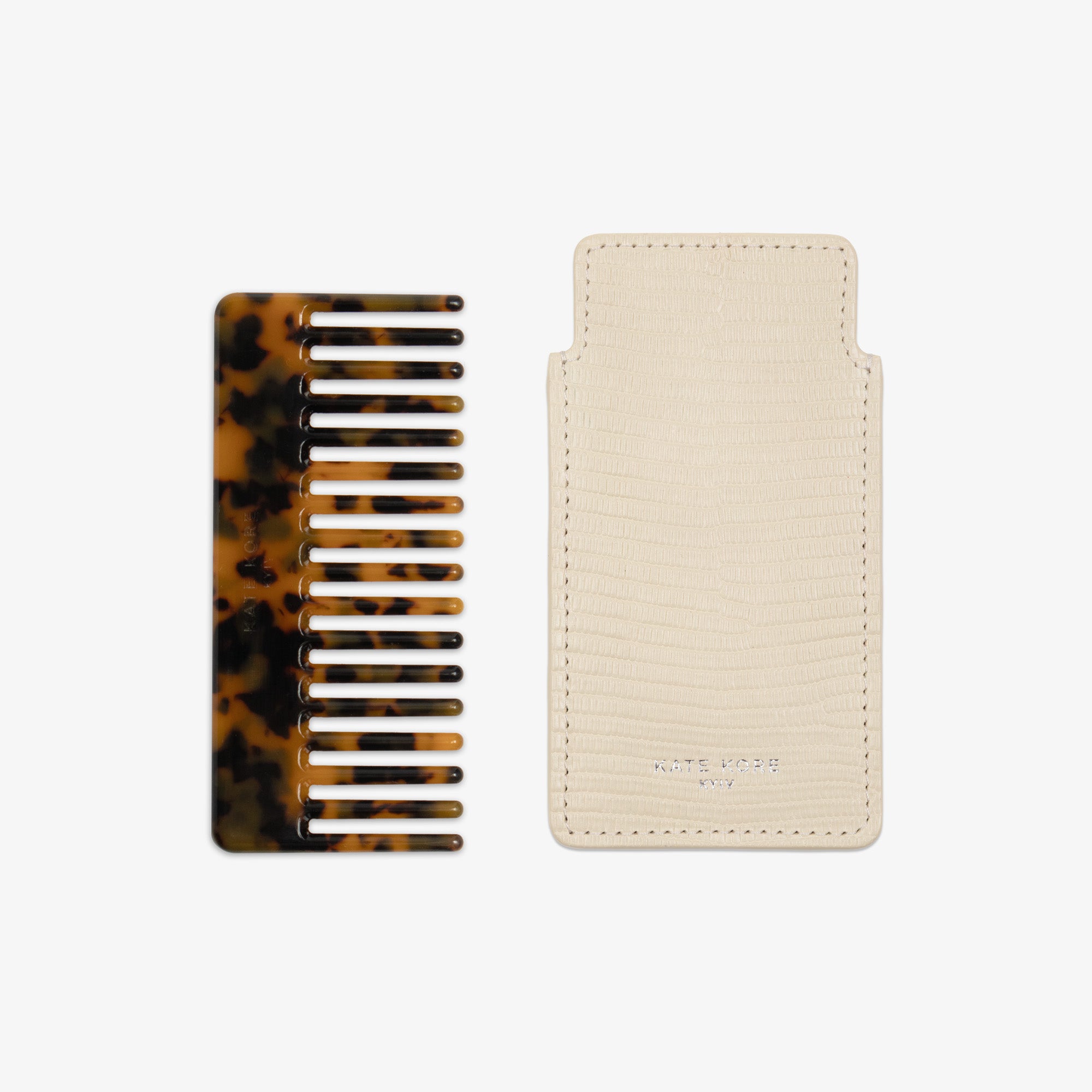 Hair Comb Amber