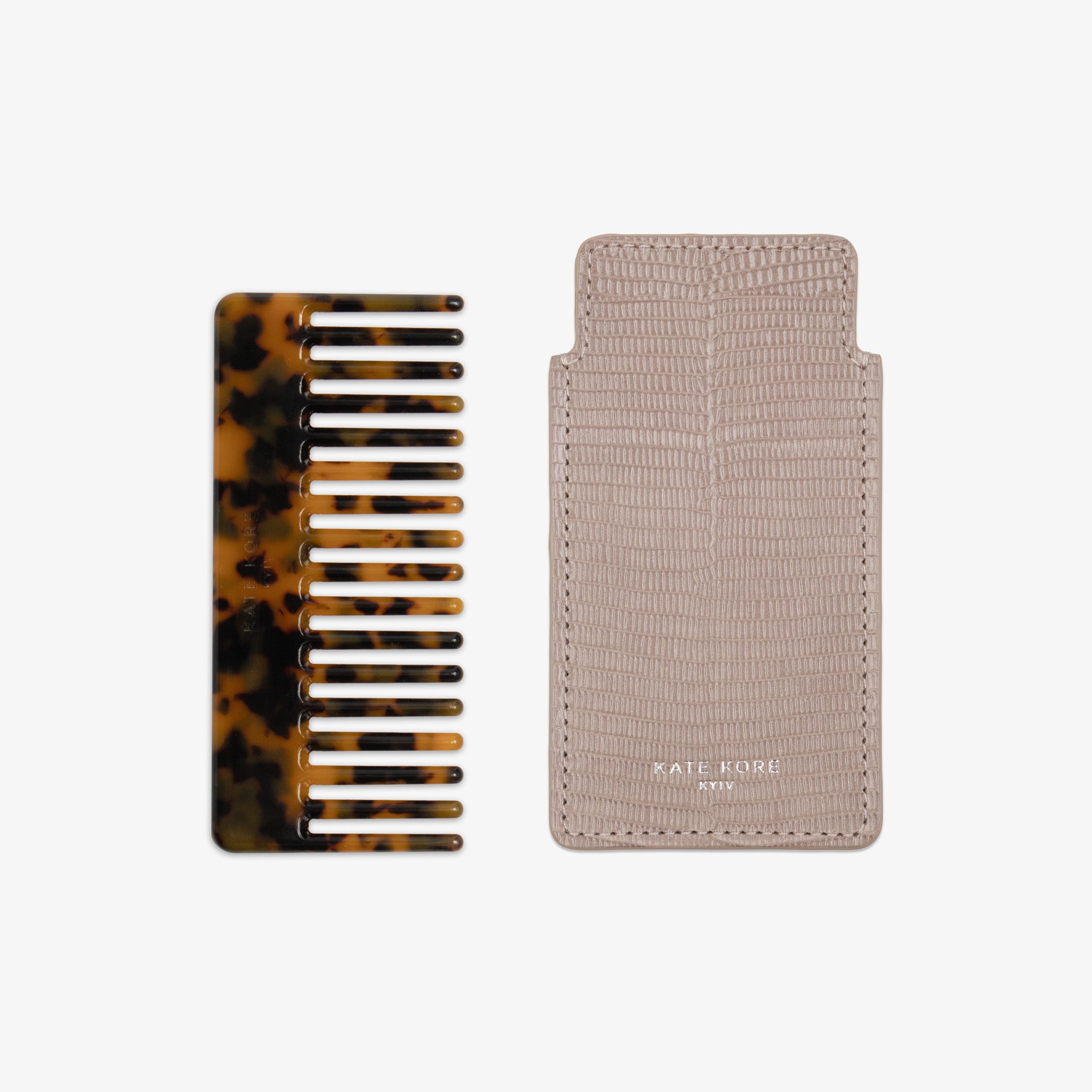 Hair Comb Amber