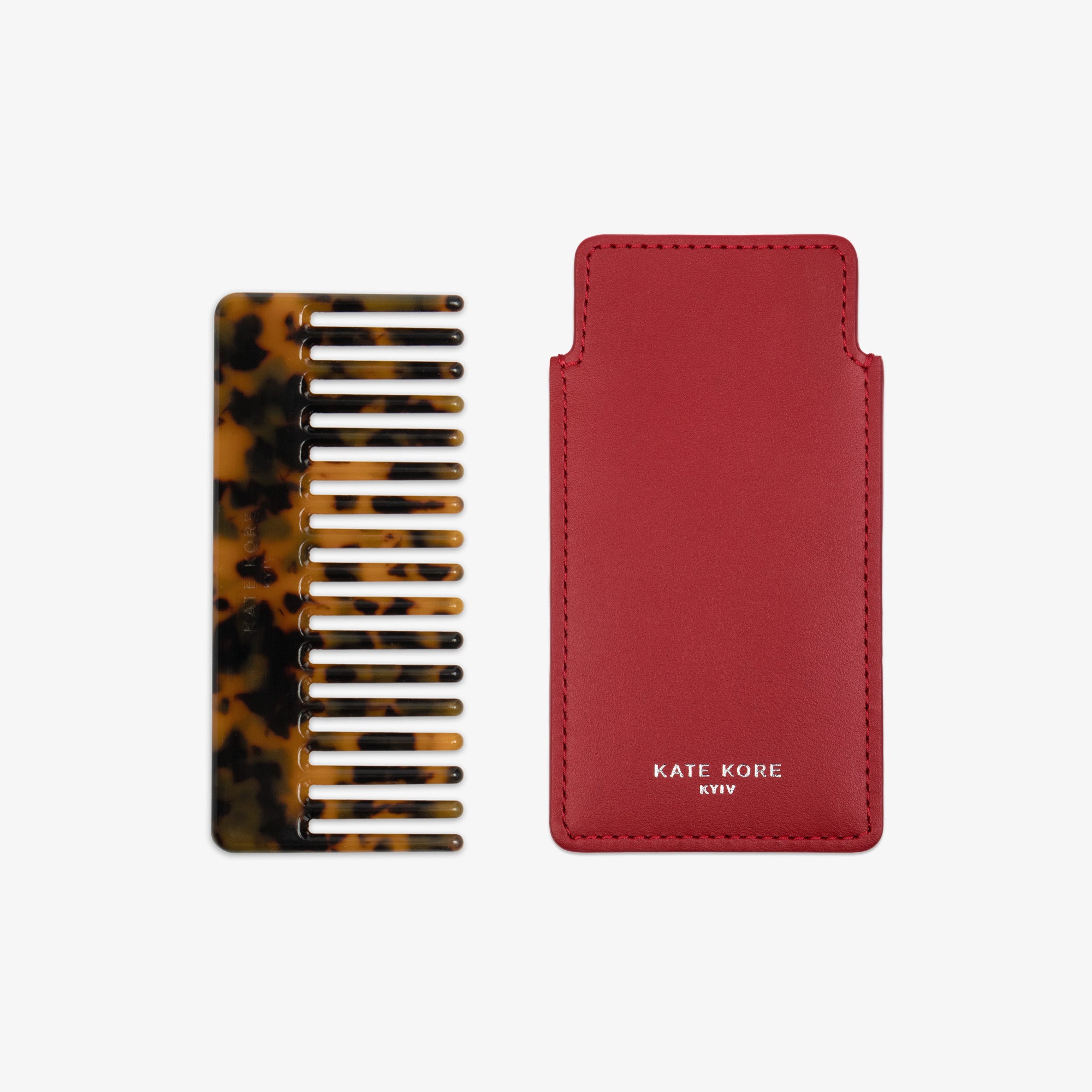 Hair Comb Amber