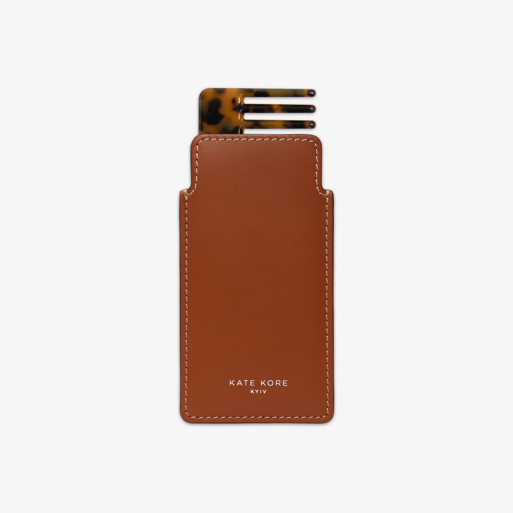 Hair Comb Amber
