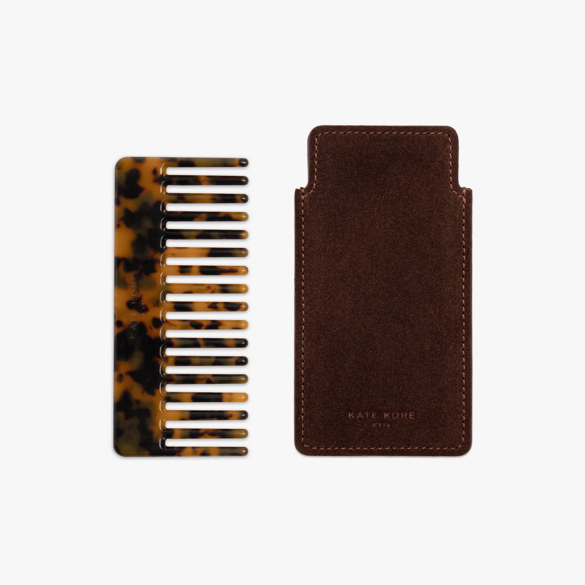 Hair Comb Amber
