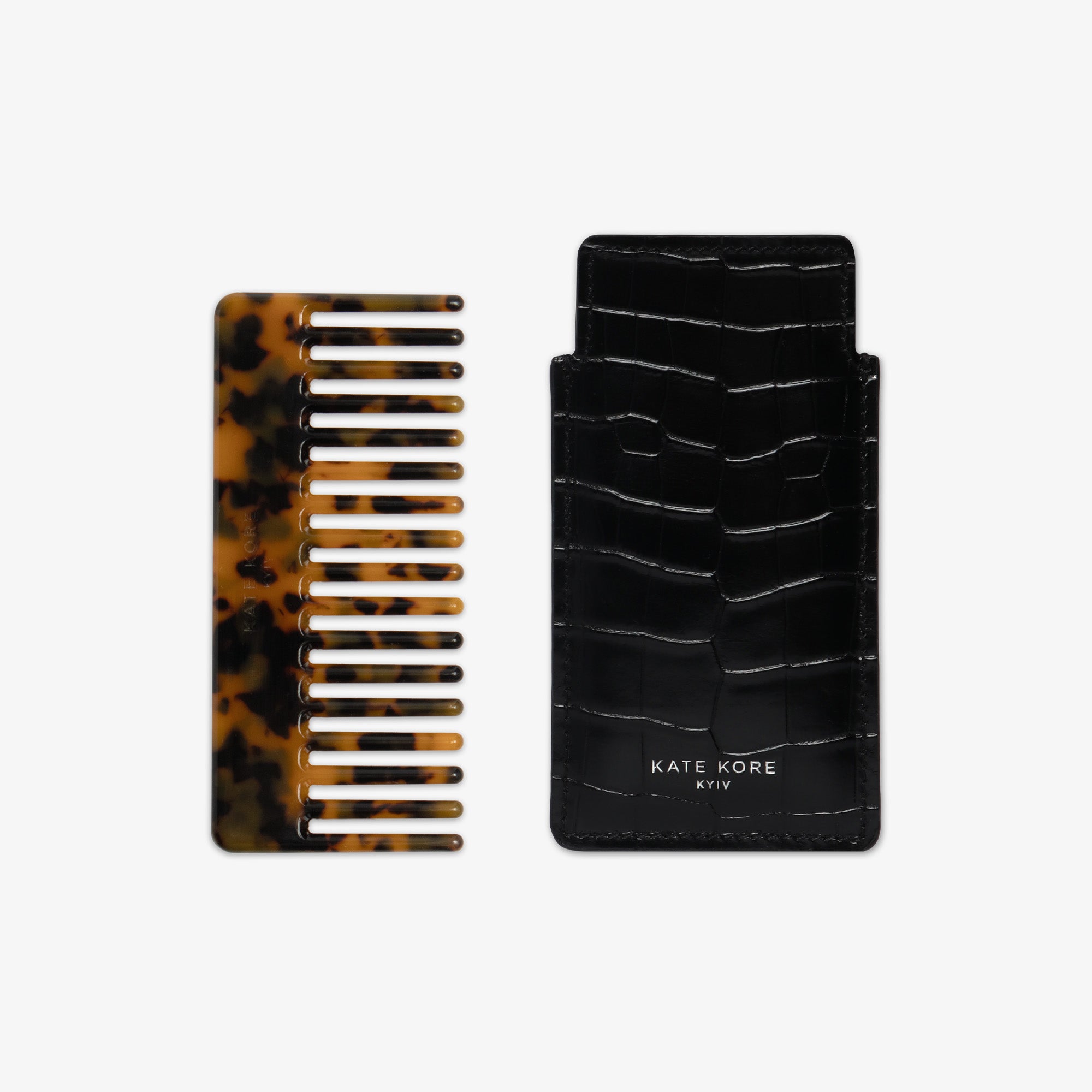 Hair Comb Amber