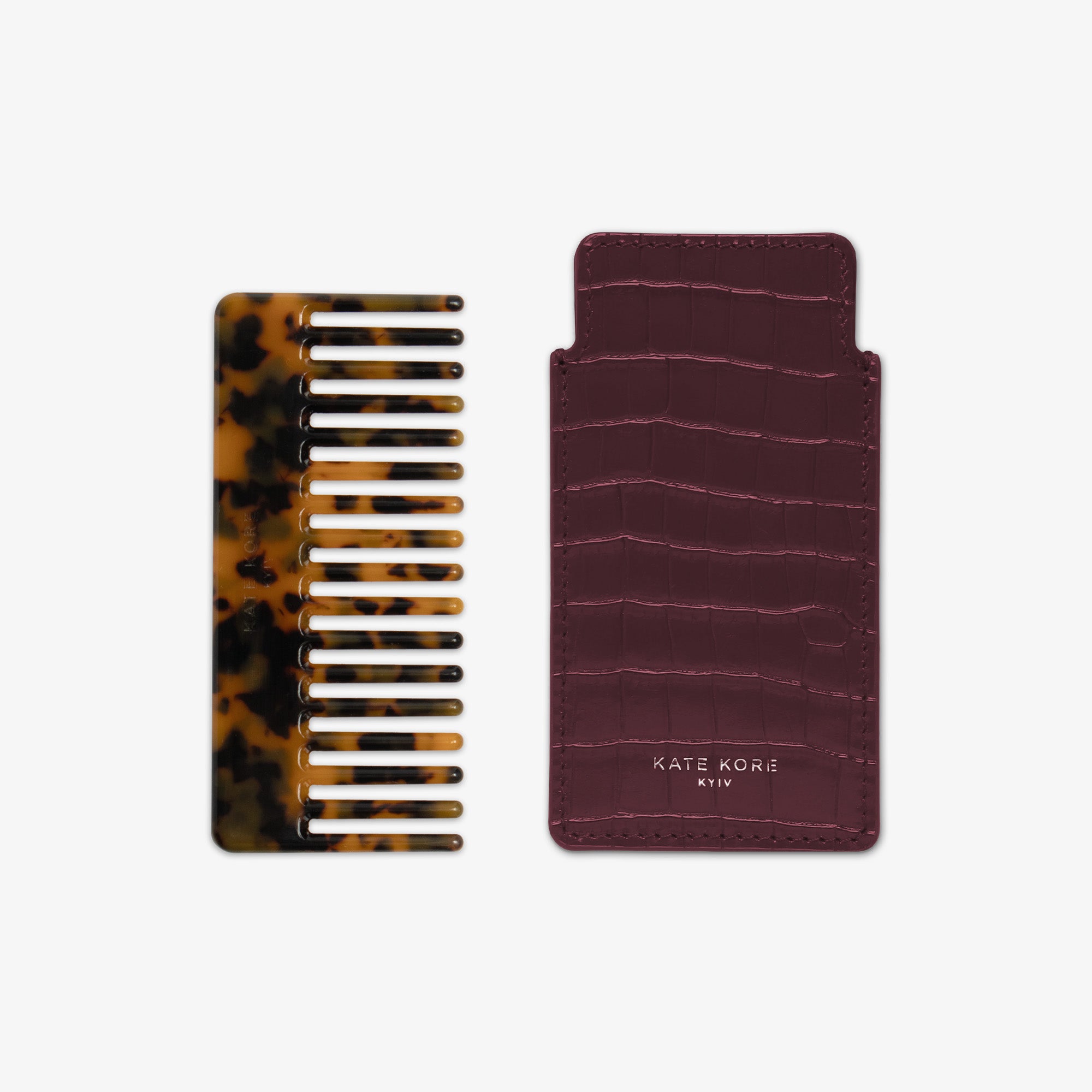 Hair Comb Amber