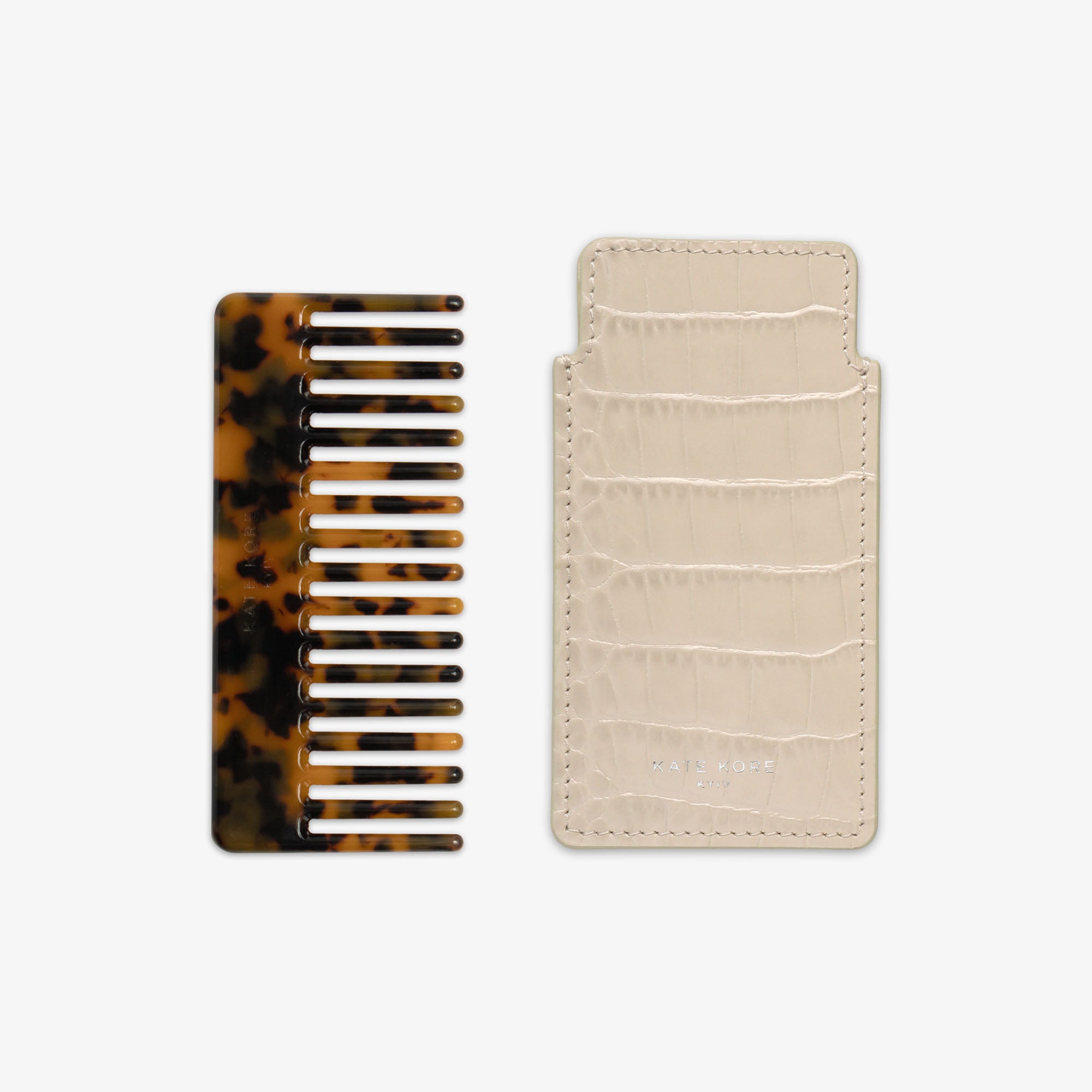 Hair Comb Amber