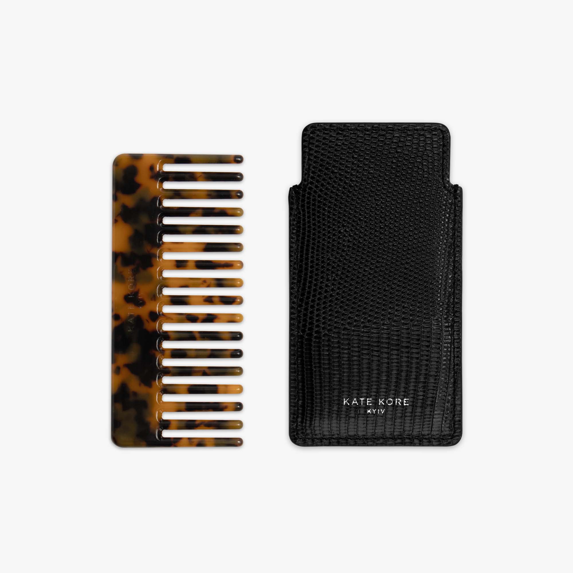Hair Comb Amber
