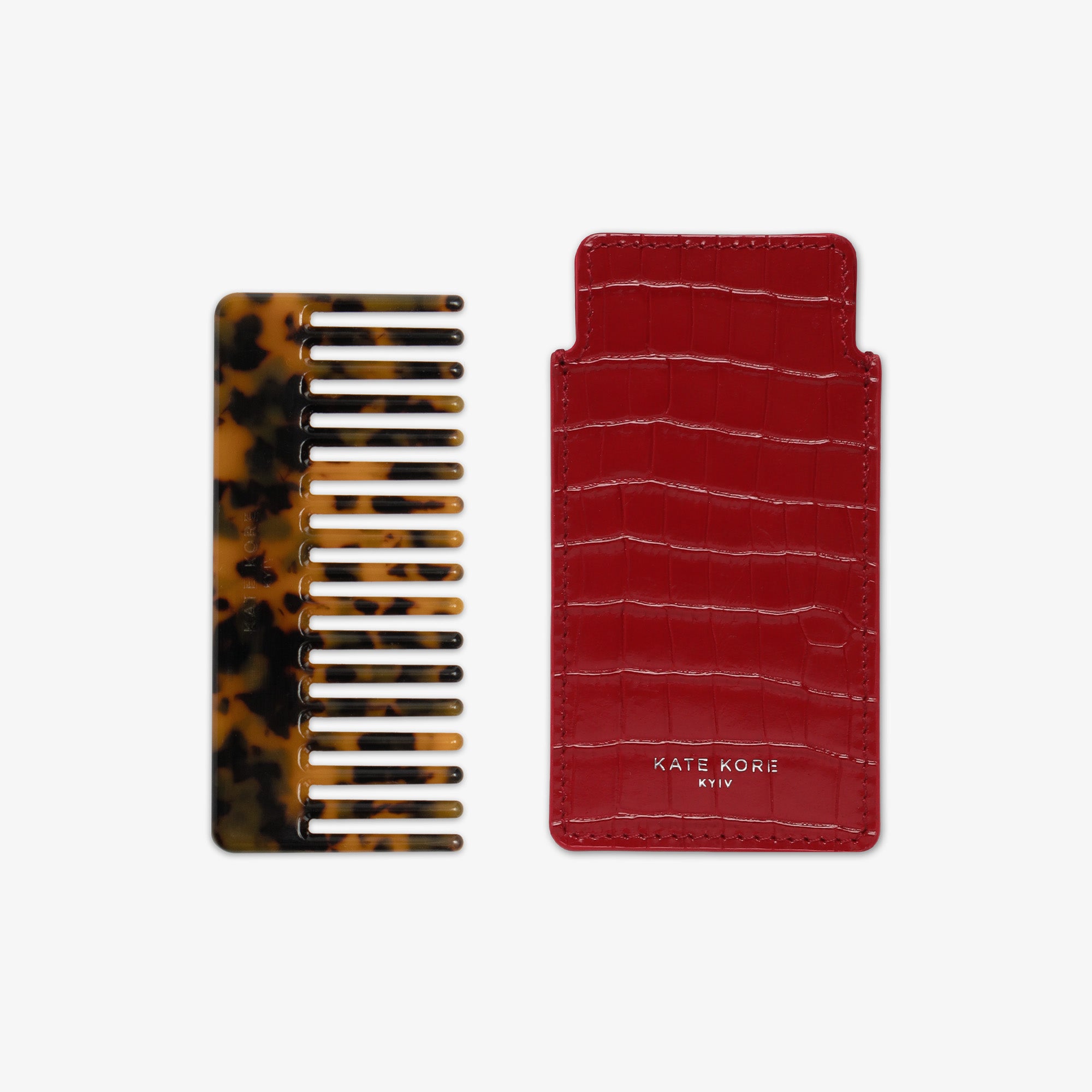 Hair Comb Amber