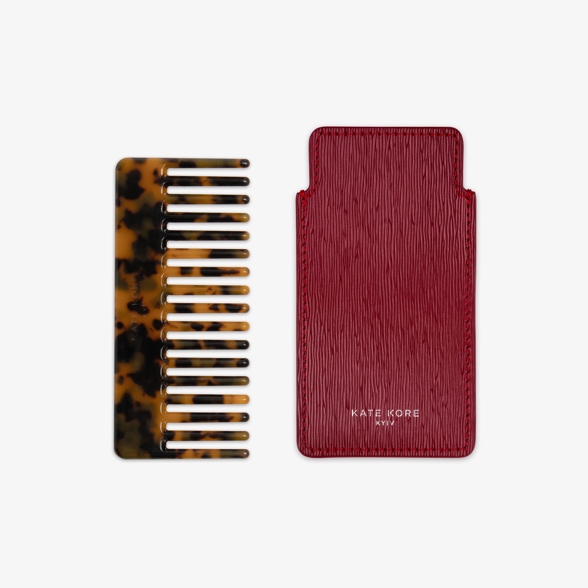 Hair Comb Amber