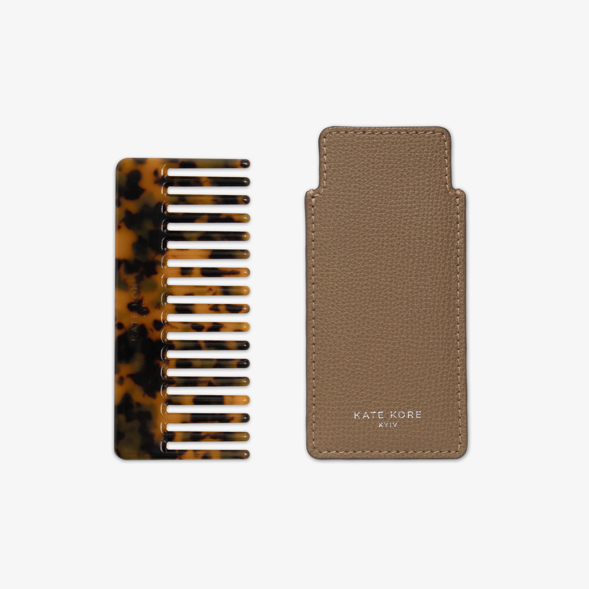 Hair Comb Amber