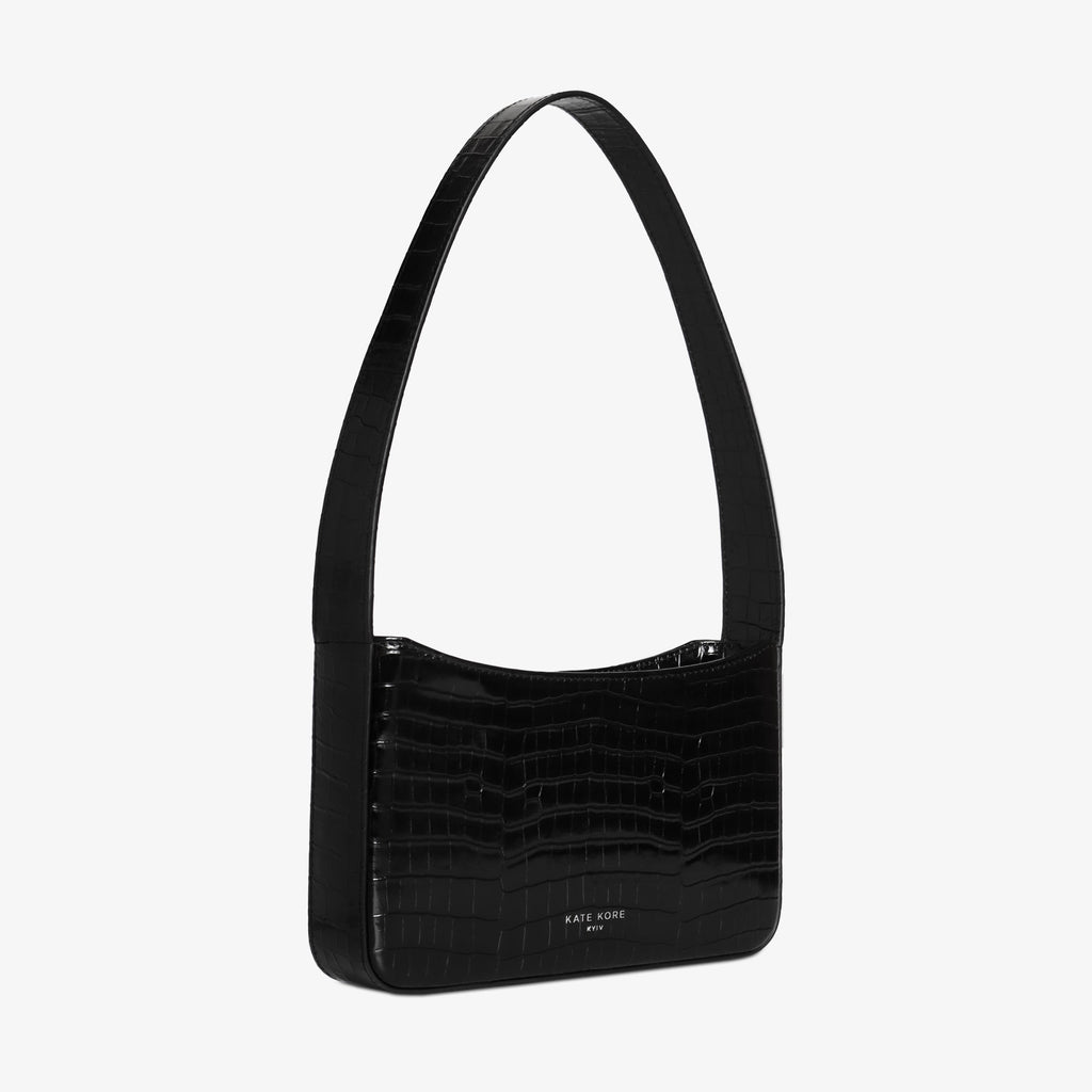 Croco Baguette Solo Black