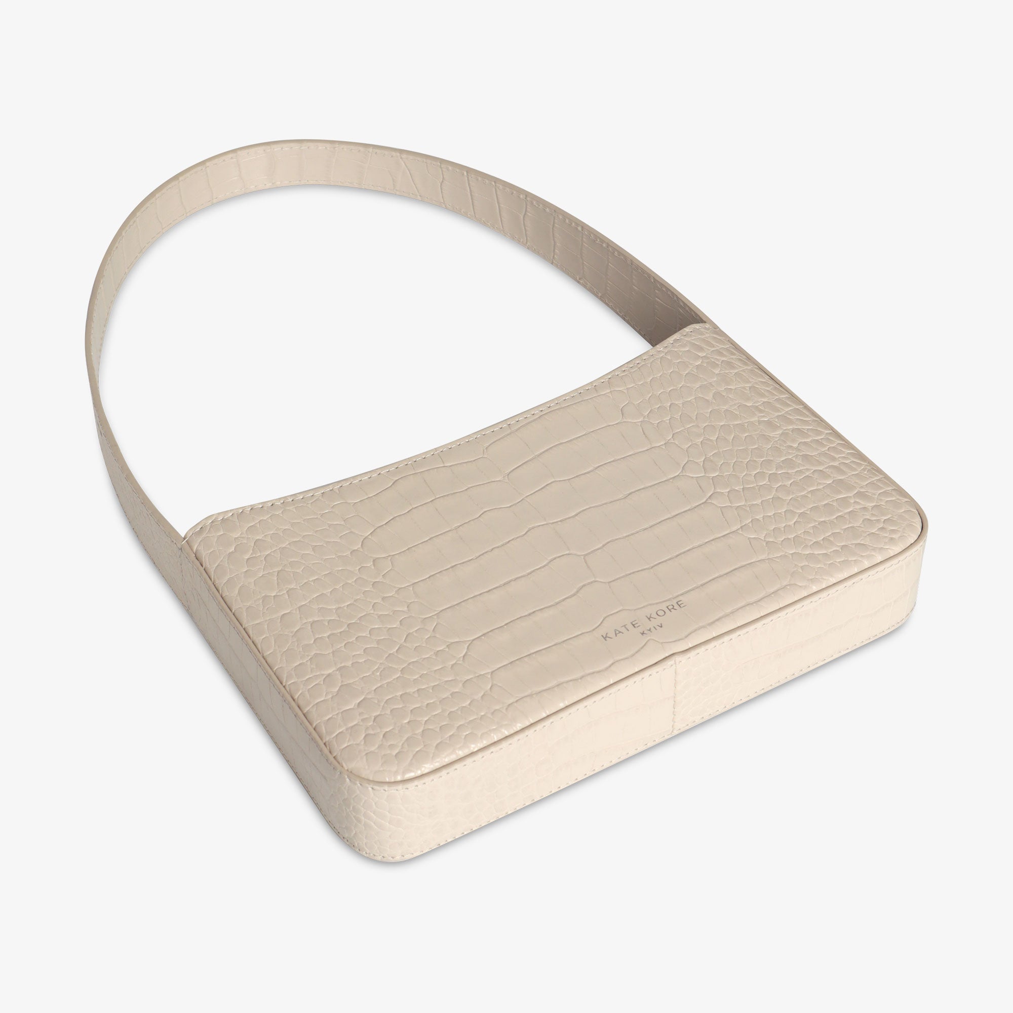 Croco Baguette Solo Ivory