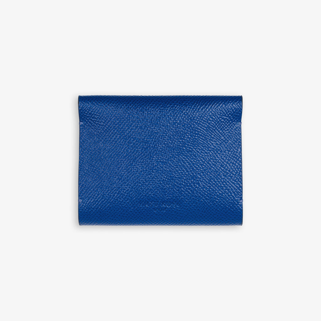 Fold Wallet Saffiano Blue