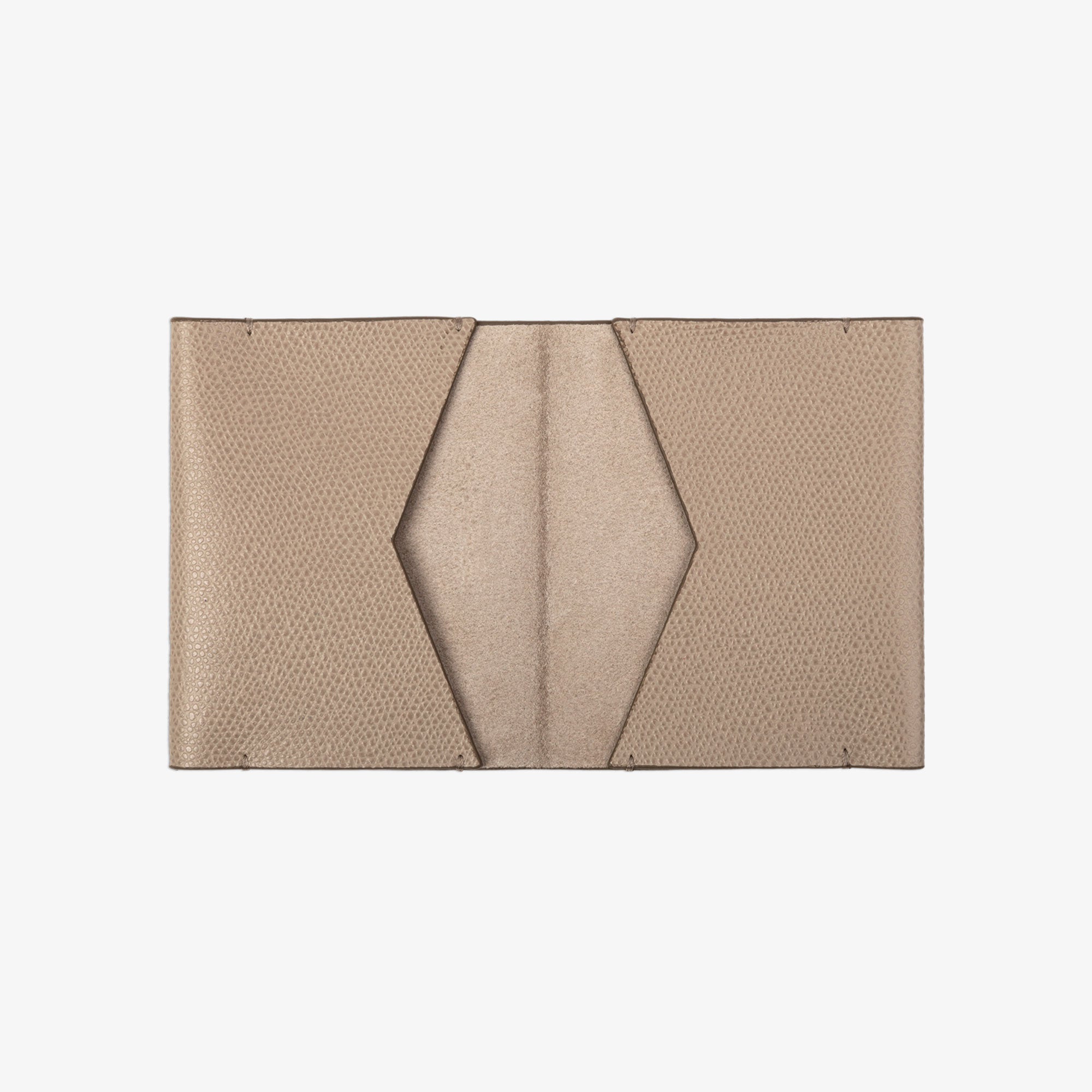 Fold Wallet Saffiano Ivory