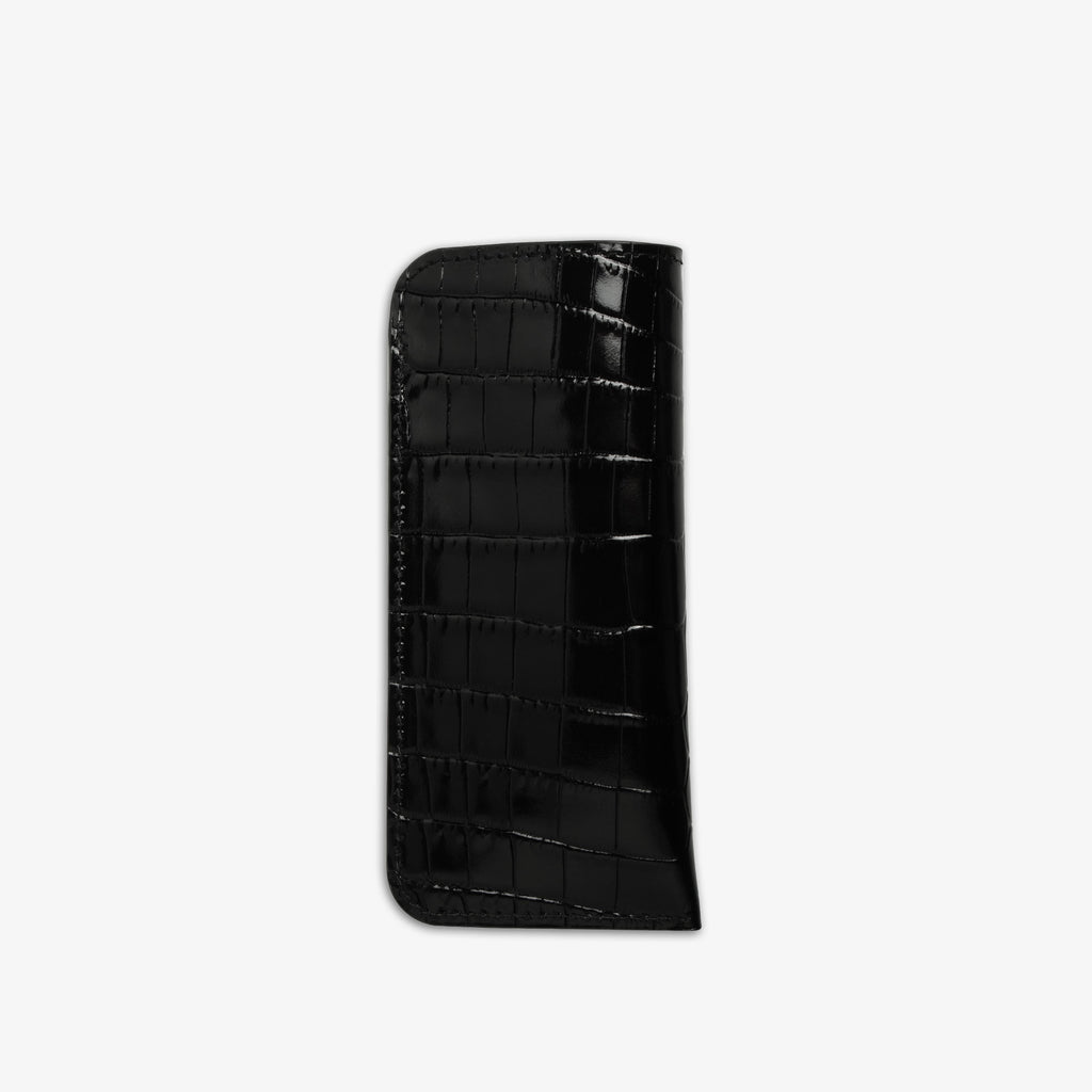 Glasses Cover Croco Black