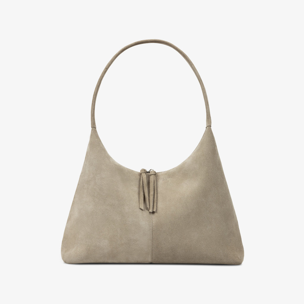 Hobo Beige Suede