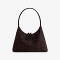 Hobo Croco Chocolate Suede