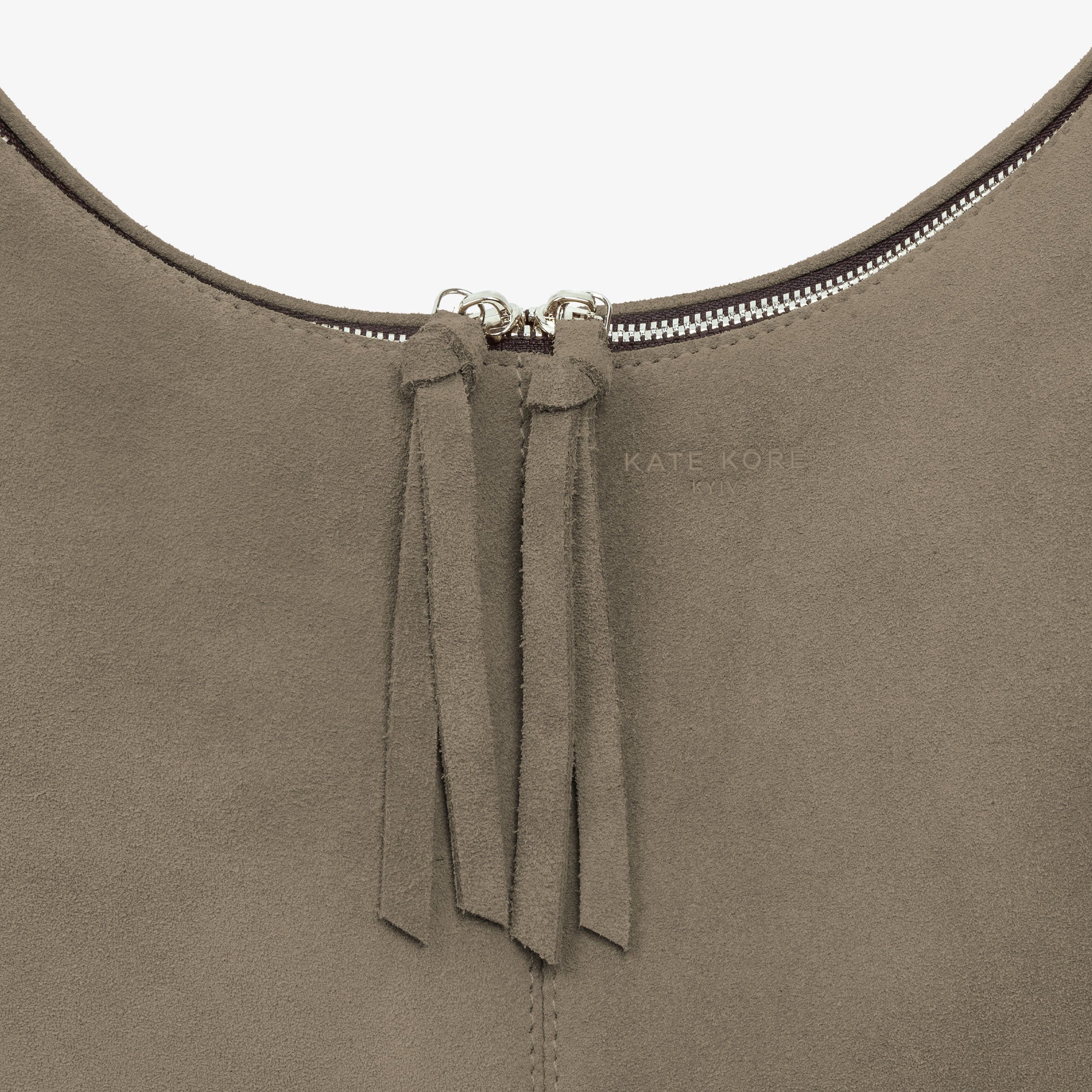 Hobo Taupe Suede