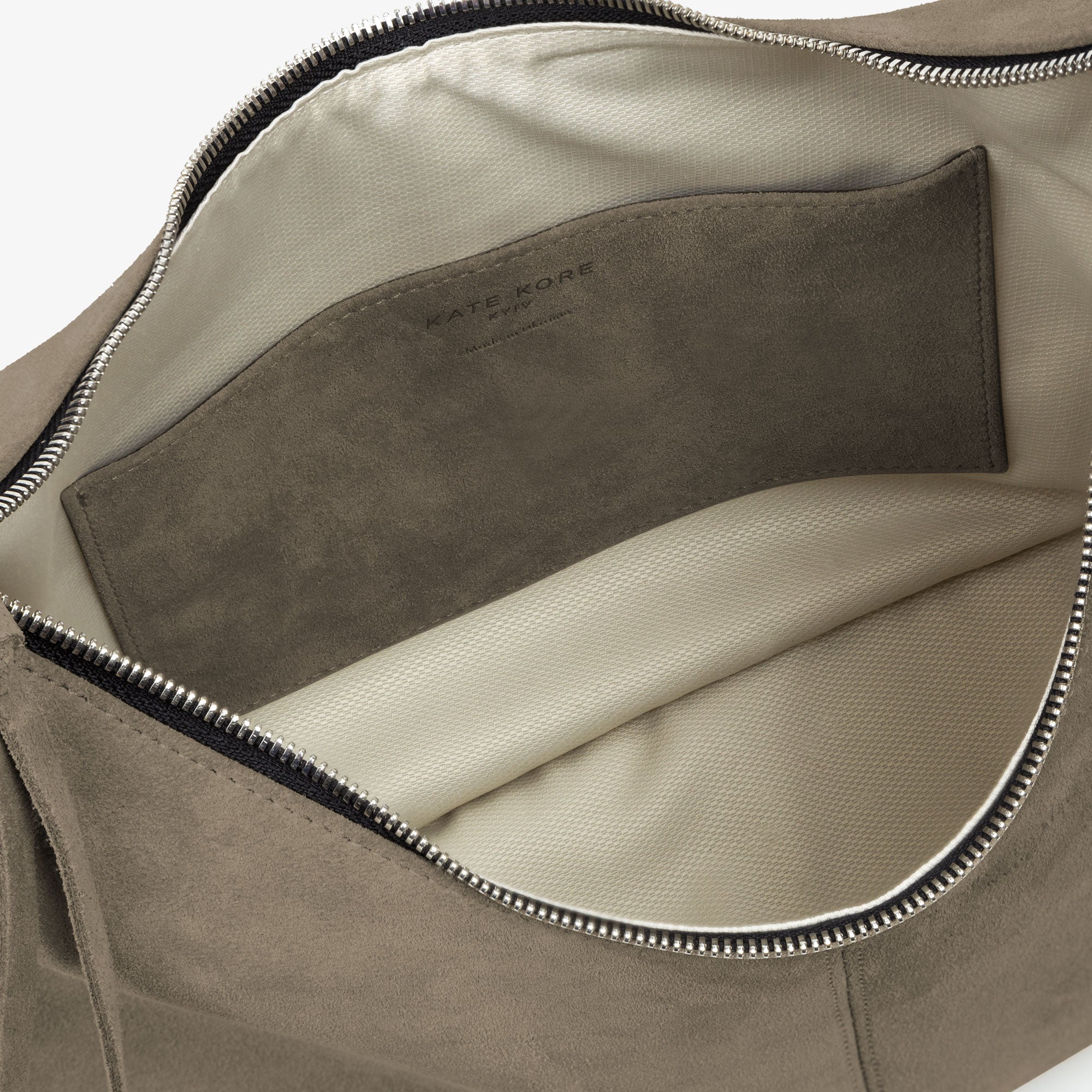 Hobo Taupe Suede