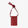 Accent Phone Pouch Saffiano Red