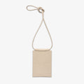 Phone Pouch Croco Ivory
