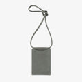 Phone Pouch Grey Suede