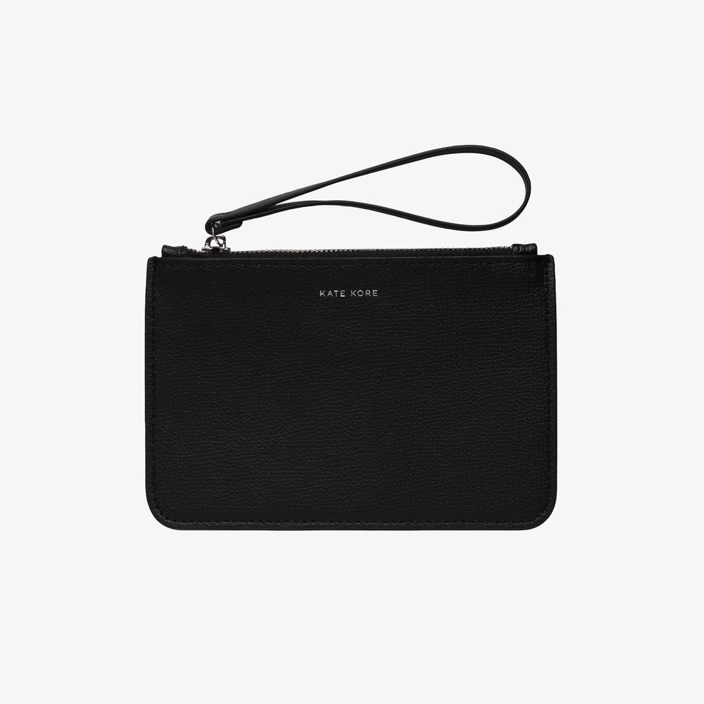 Saffiano Mini Wallet Black