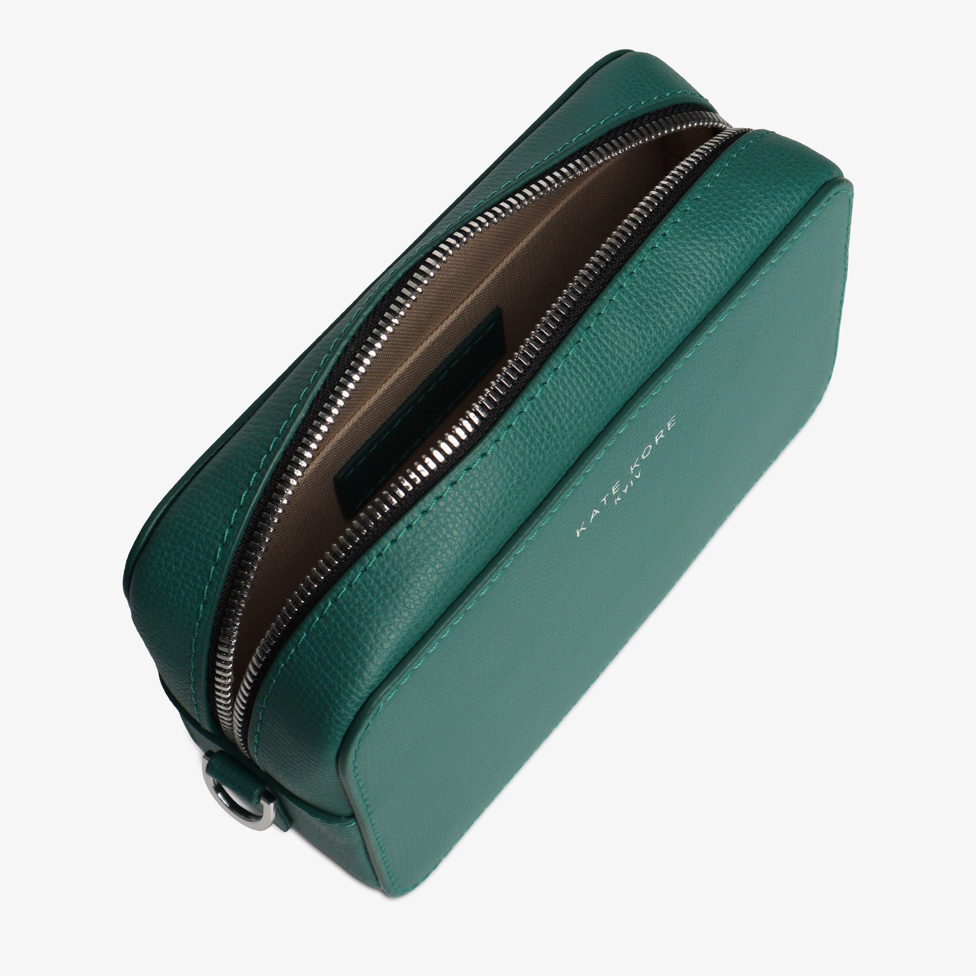 Saffiano Tiny Emerald