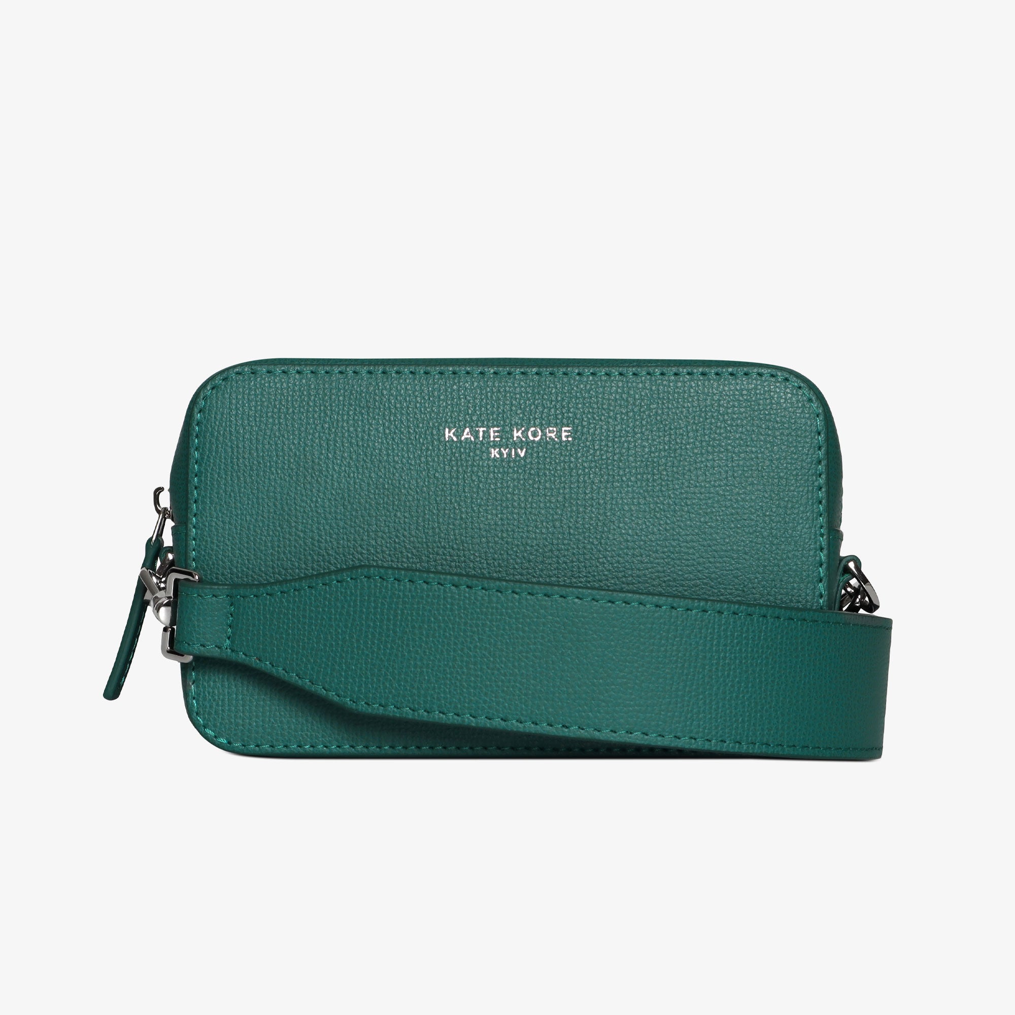 Saffiano Tiny Emerald