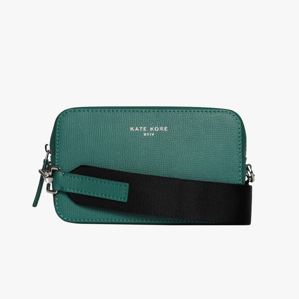 Saffiano Tiny Emerald