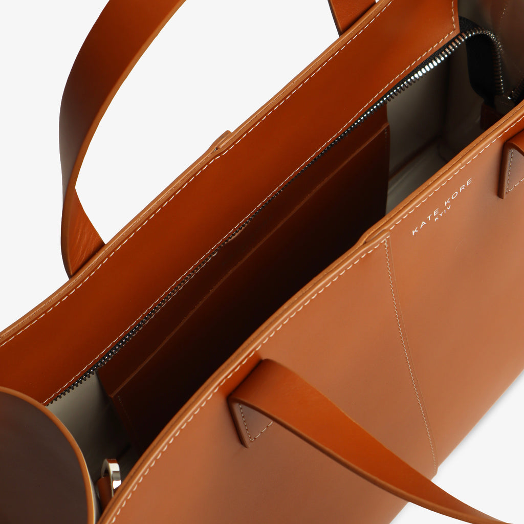 Square Tote Amber