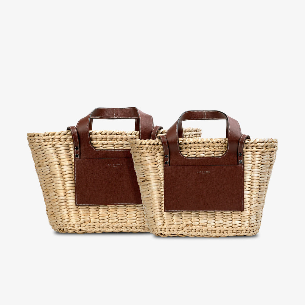 Straw Essence Tote Ivory