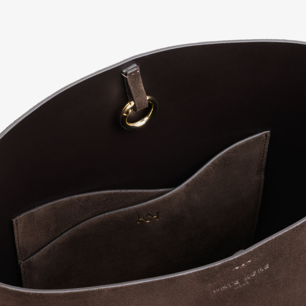Tofi Tote Suede Chocolate