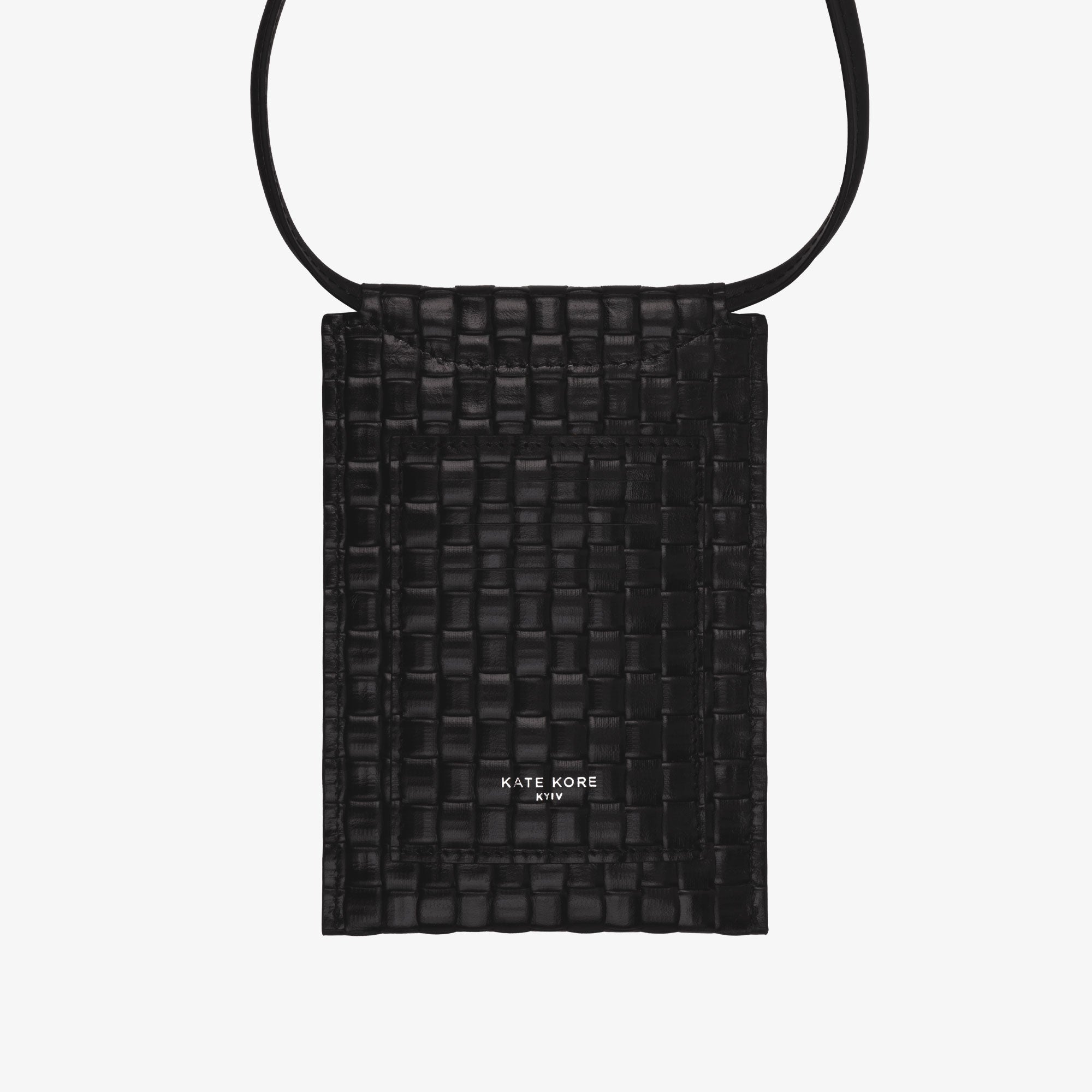 Phone Pouch Chess Black