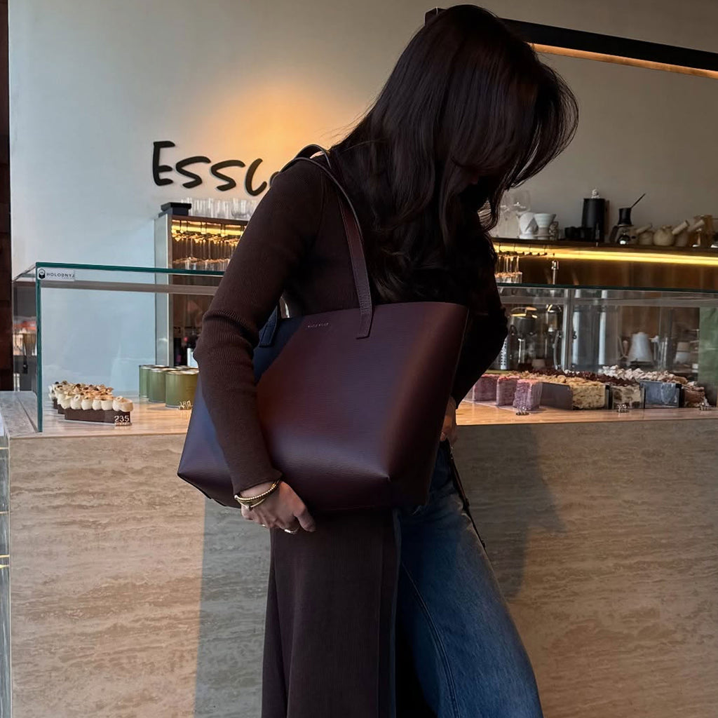 Saffiano Tote Bordo
