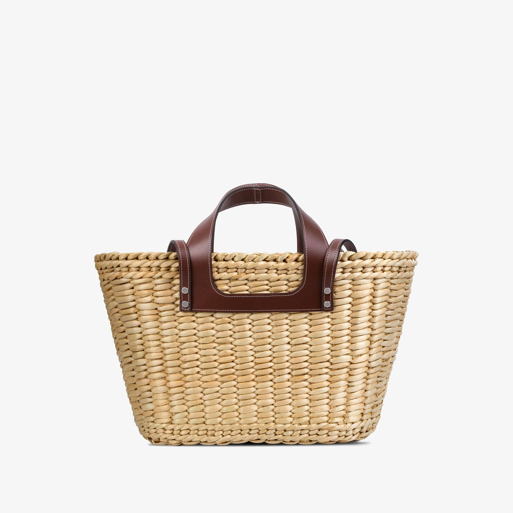 Straw Essence Tote Brown