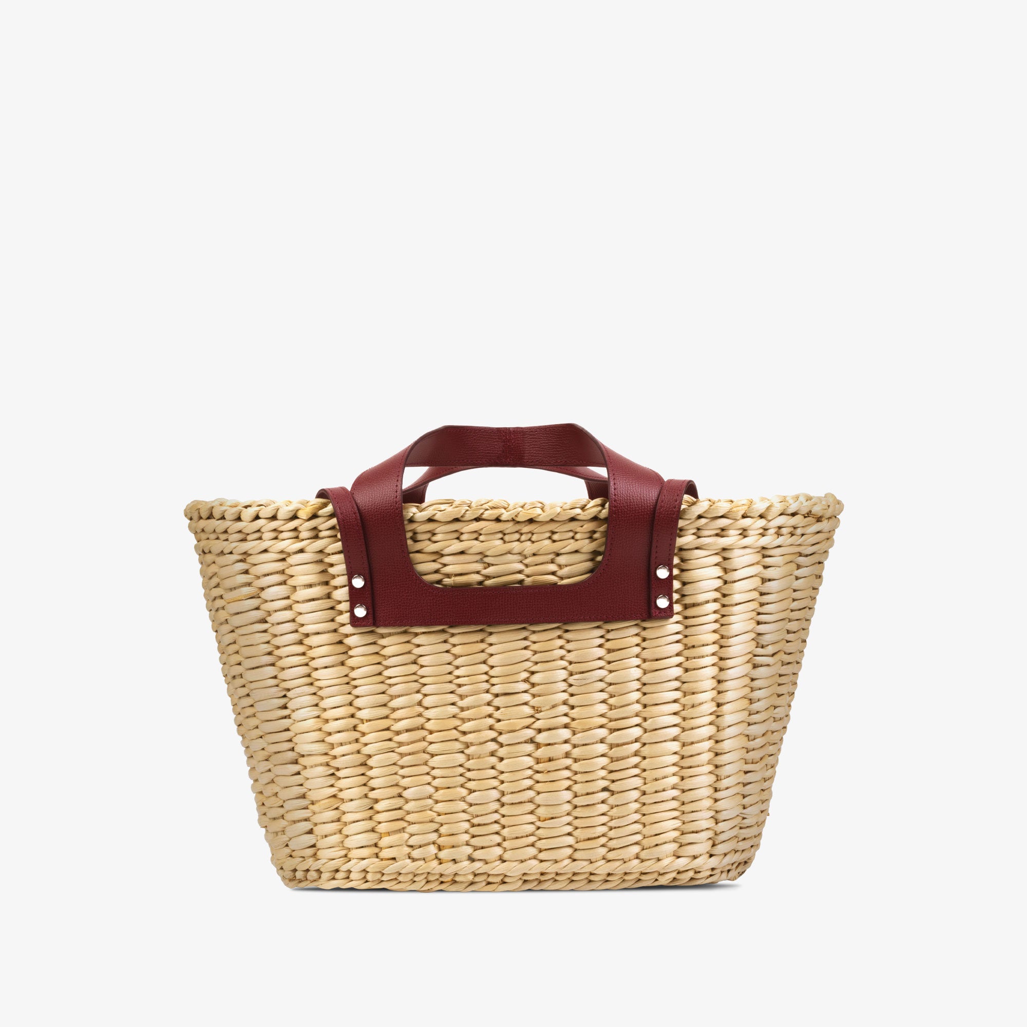 Straw Essence Tote Cherry